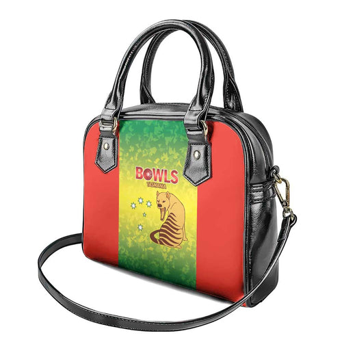 Australian Tasmania Lawn Bowls Shoulder Handbag Aussie Minimalist Style - Aussie Hoodie