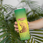 Australian Tasmania Lawn Bowls Custom Skinny Tumbler Aussie Minimalist Style - Aussie Hoodie