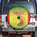 Australian Tasmania Lawn Bowls Spare Tire Cover Aussie Minimalist Style - Aussie Hoodie