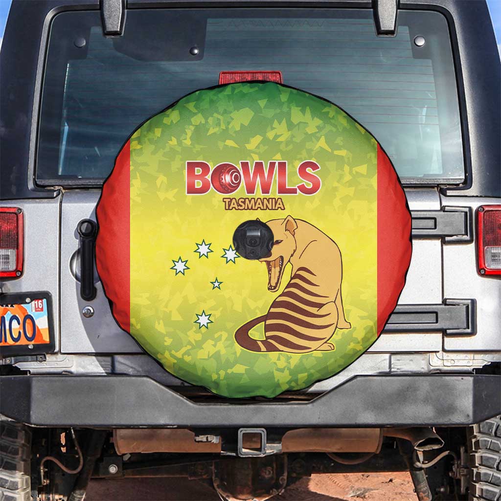 Australian Tasmania Lawn Bowls Spare Tire Cover Aussie Minimalist Style - Aussie Hoodie