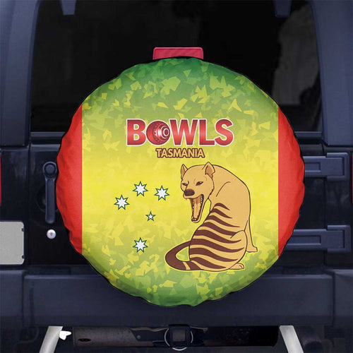Australian Tasmania Lawn Bowls Spare Tire Cover Aussie Minimalist Style - Aussie Hoodie