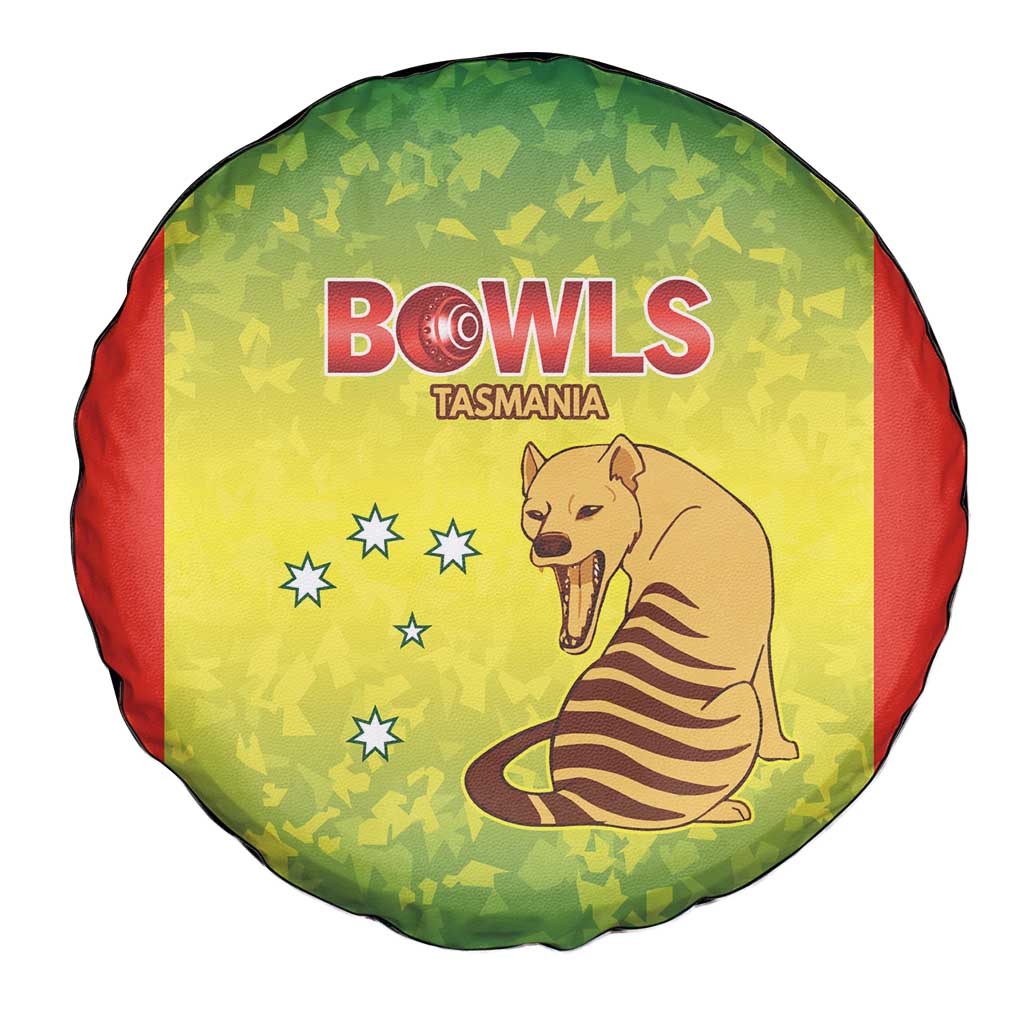 Australian Tasmania Lawn Bowls Spare Tire Cover Aussie Minimalist Style - Aussie Hoodie