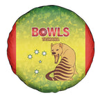 Australian Tasmania Lawn Bowls Spare Tire Cover Aussie Minimalist Style - Aussie Hoodie