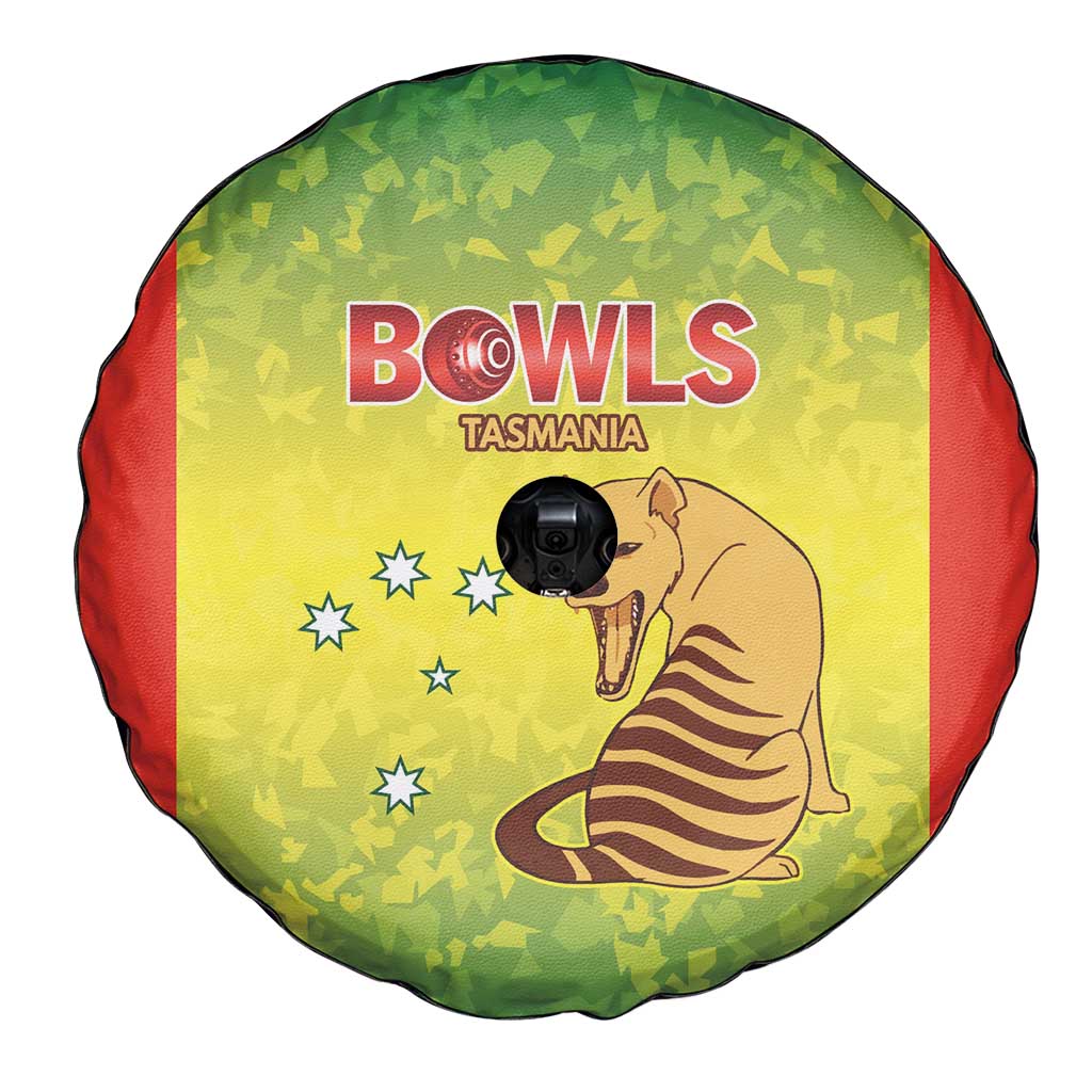 Australian Tasmania Lawn Bowls Spare Tire Cover Aussie Minimalist Style - Aussie Hoodie