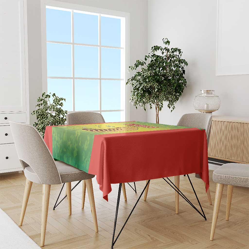 Australian Tasmania Lawn Bowls Tablecloth Aussie Minimalist Style - Aussie Hoodie
