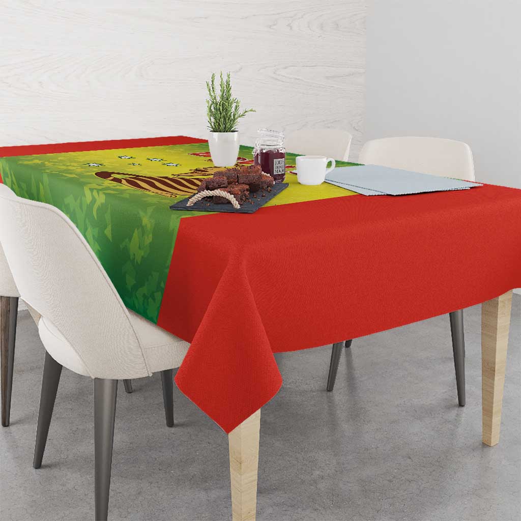 Australian Tasmania Lawn Bowls Tablecloth Aussie Minimalist Style - Aussie Hoodie
