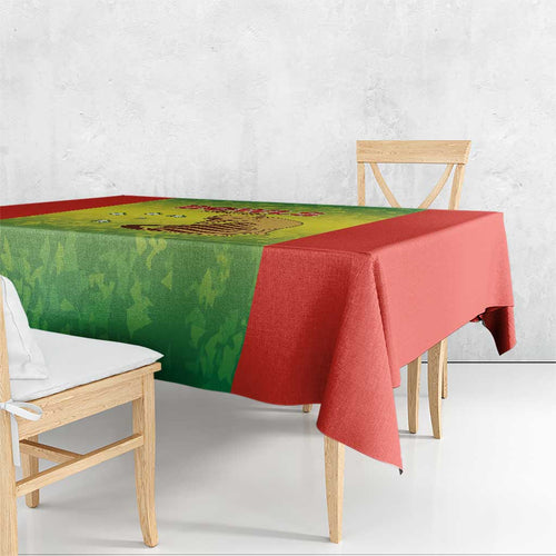 Australian Tasmania Lawn Bowls Tablecloth Aussie Minimalist Style - Aussie Hoodie