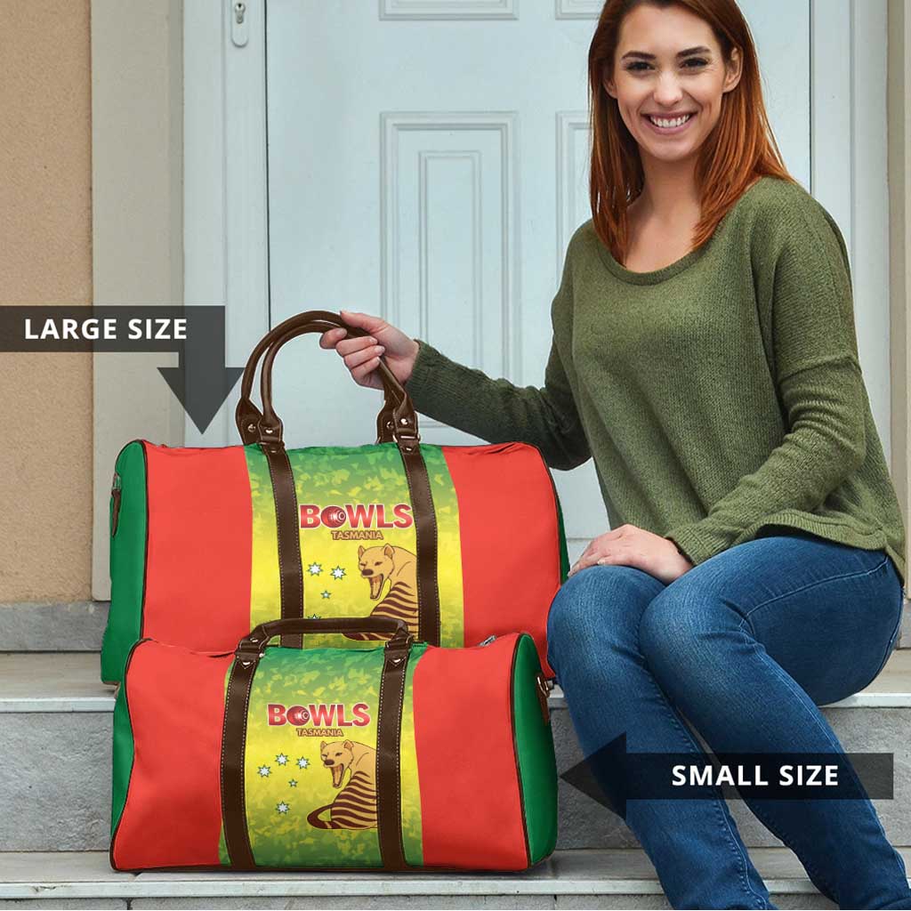 Australian Tasmania Lawn Bowls Travel Bag Aussie Minimalist Style - Aussie Hoodie