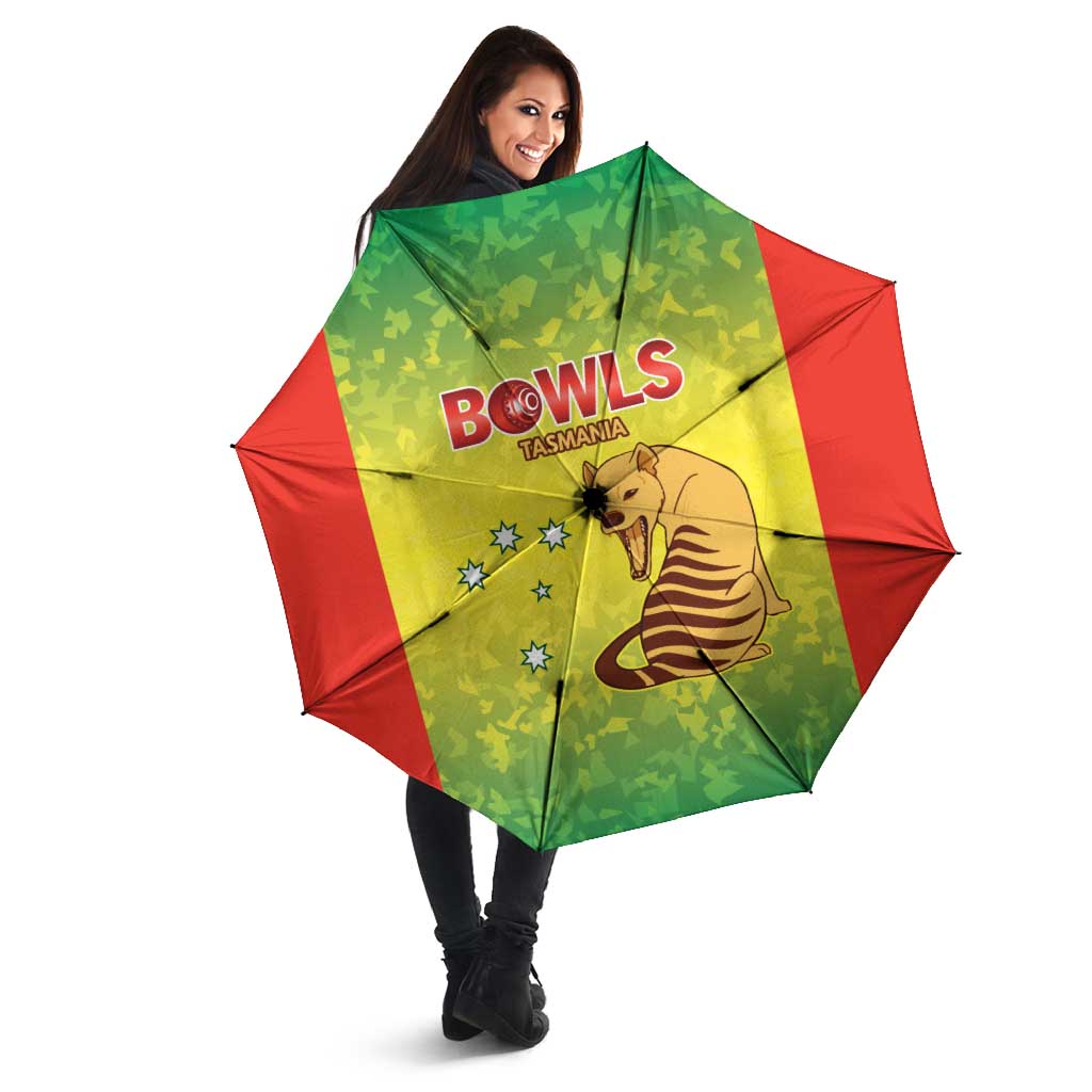 Australian Tasmania Lawn Bowls Umbrella Aussie Minimalist Style - Aussie Hoodie
