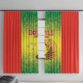 Australian Tasmania Lawn Bowls Window Curtain Aussie Minimalist Style - Aussie Hoodie