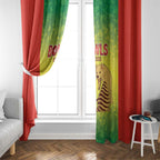 Australian Tasmania Lawn Bowls Window Curtain Aussie Minimalist Style - Aussie Hoodie