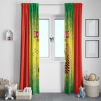 Australian Tasmania Lawn Bowls Window Curtain Aussie Minimalist Style - Aussie Hoodie