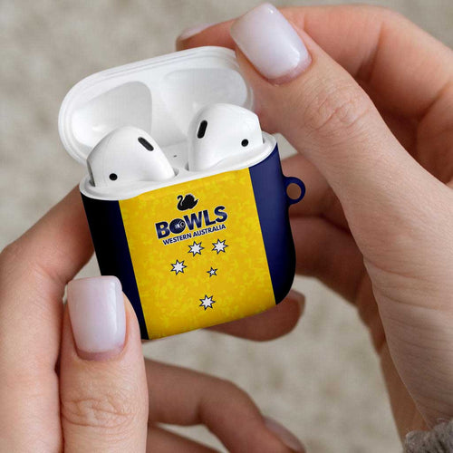 Western Australia Lawn Bowls AirPods Case Aussie Minimalist Style - Aussie Hoodie
