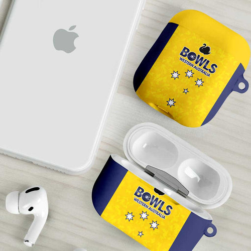 Western Australia Lawn Bowls AirPods Case Aussie Minimalist Style - Aussie Hoodie