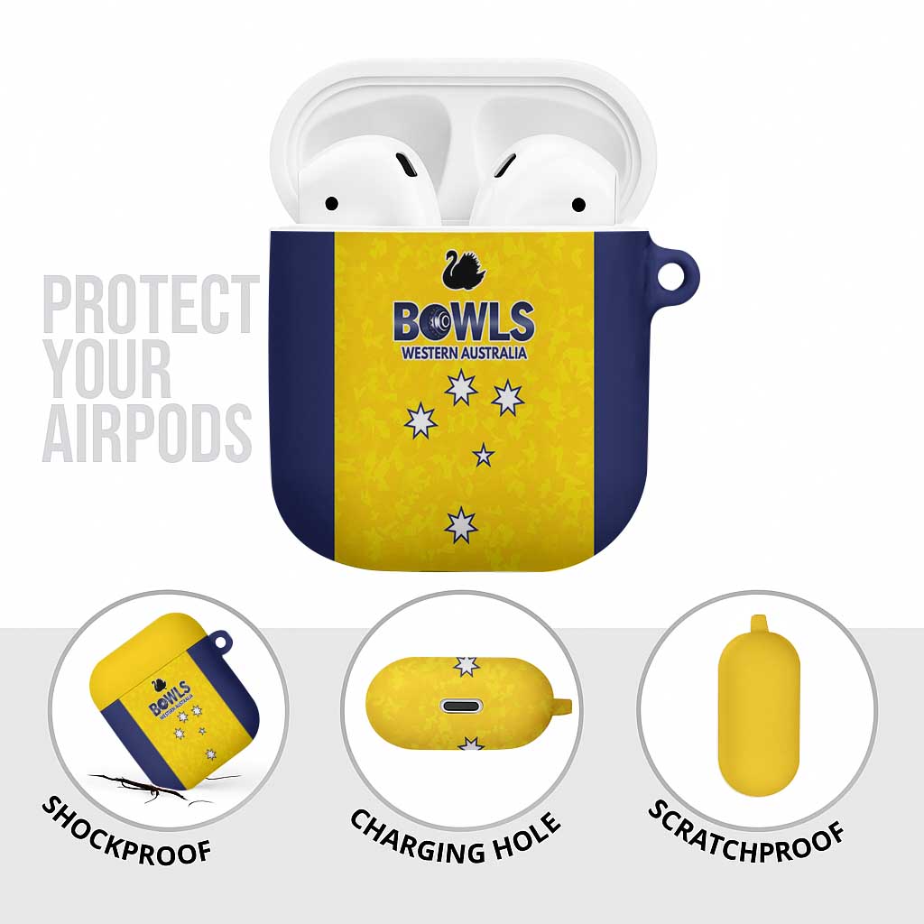 Western Australia Lawn Bowls AirPods Case Aussie Minimalist Style - Aussie Hoodie