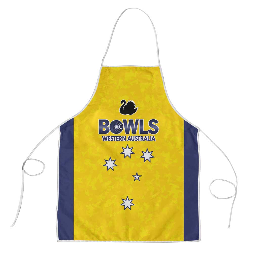 Western Australia Lawn Bowls Apron Aussie Minimalist Style - Aussie Hoodie