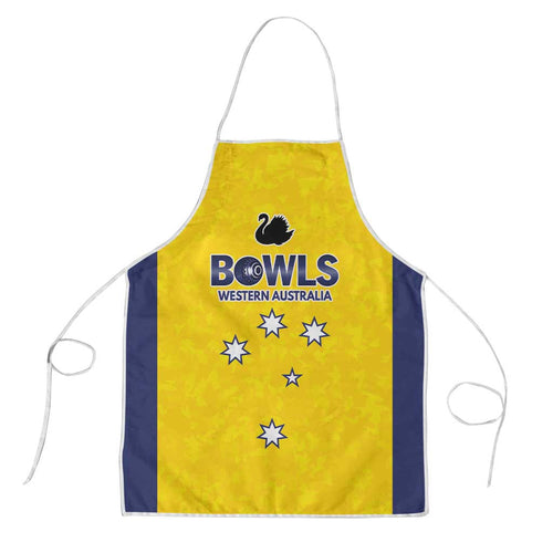 Western Australia Lawn Bowls Apron Aussie Minimalist Style - Aussie Hoodie