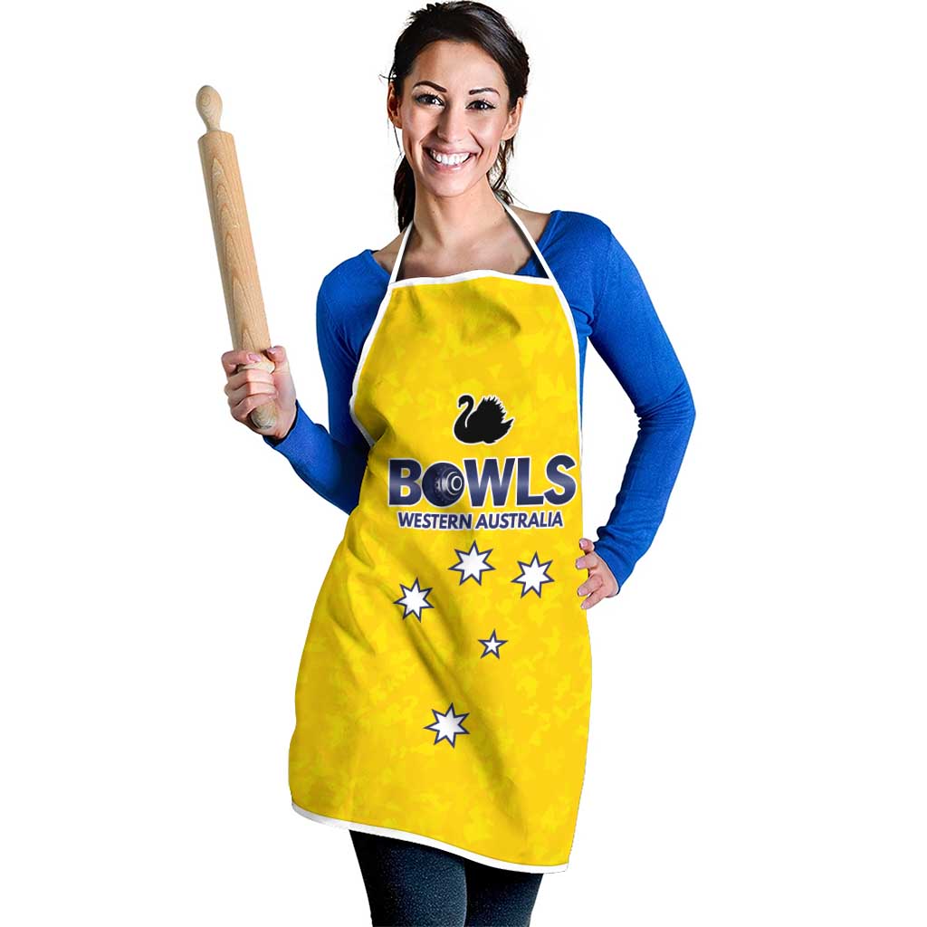 Western Australia Lawn Bowls Apron Aussie Minimalist Style - Aussie Hoodie