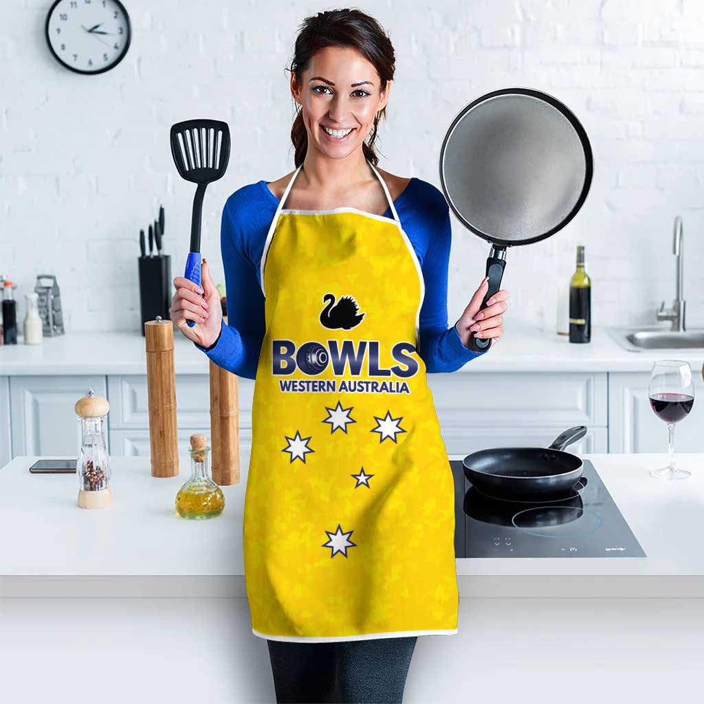 Western Australia Lawn Bowls Apron Aussie Minimalist Style - Aussie Hoodie