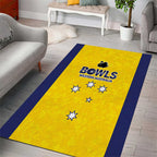 Western Australia Lawn Bowls Area Rug Aussie Minimalist Style - Aussie Hoodie