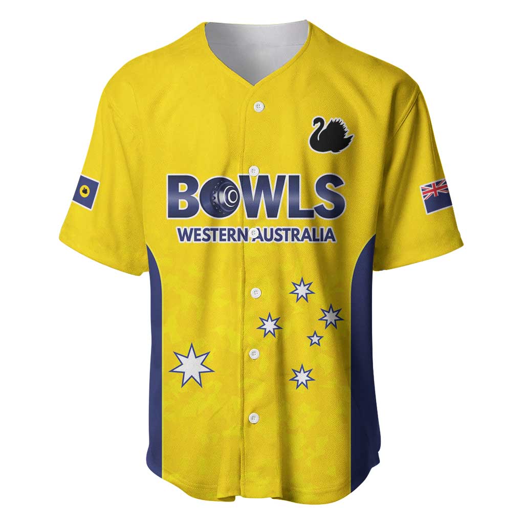 Western Australia Lawn Bowls Custom Baseball Jersey Aussie Minimalist Style - Aussie Hoodie