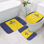 Western Australia Lawn Bowls Bathroom Set Aussie Minimalist Style - Aussie Hoodie