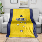 Western Australia Lawn Bowls Blanket Aussie Minimalist Style - Aussie Hoodie