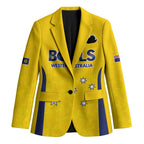 Western Australia Lawn Bowls Custom Blazer Aussie Minimalist Style - Aussie Hoodie