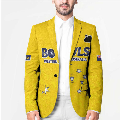 Western Australia Lawn Bowls Custom Blazer Aussie Minimalist Style - Aussie Hoodie