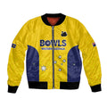 Western Australia Lawn Bowls Custom Bomber Jacket Aussie Minimalist Style - Aussie Hoodie