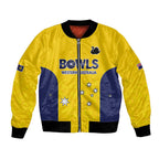Western Australia Lawn Bowls Custom Bomber Jacket Aussie Minimalist Style - Aussie Hoodie