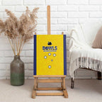 Western Australia Lawn Bowls Canvas Wall Art Aussie Minimalist Style - Aussie Hoodie