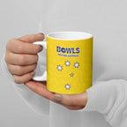 Western Australia Lawn Bowls Custom Ceramic Mug Aussie Minimalist Style - Aussie Hoodie