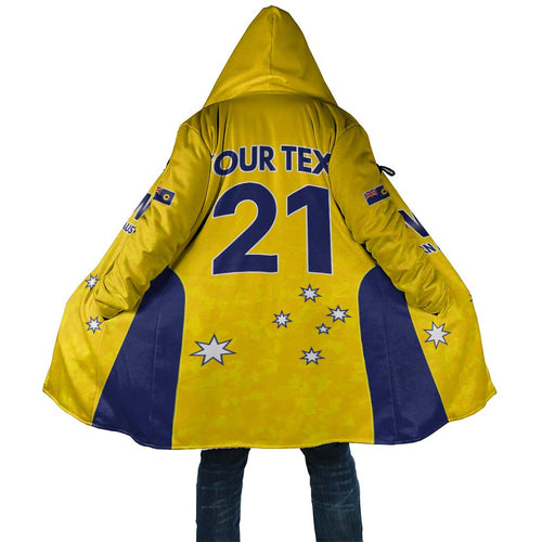 Western Australia Lawn Bowls Custom Cloak Aussie Minimalist Style - Aussie Hoodie