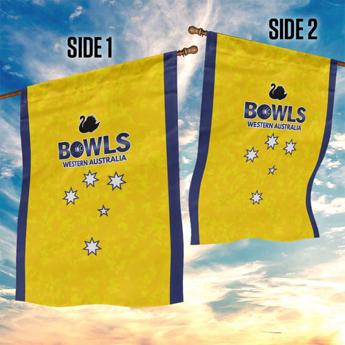 Western Australia Lawn Bowls Garden Flag Aussie Minimalist Style - Aussie Hoodie