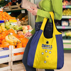Western Australia Lawn Bowls Grocery Bag Aussie Minimalist Style - Aussie Hoodie