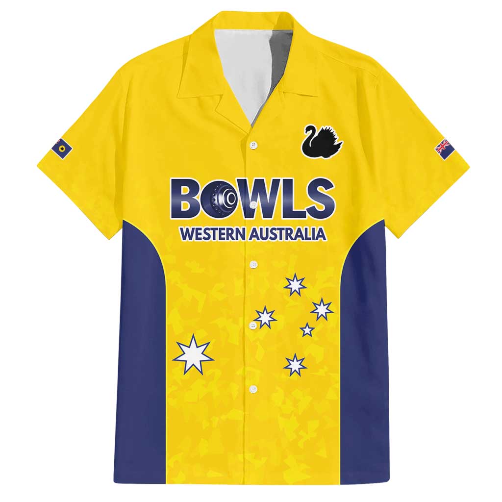 Western Australia Lawn Bowls Custom Hawaiian Shirt Aussie Minimalist Style - Aussie Hoodie