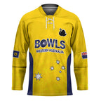 Western Australia Lawn Bowls Custom Hockey Jersey Aussie Minimalist Style - Aussie Hoodie