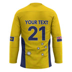 Western Australia Lawn Bowls Custom Hockey Jersey Aussie Minimalist Style - Aussie Hoodie