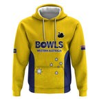 Western Australia Lawn Bowls Custom Hoodie Aussie Minimalist Style - Aussie Hoodie