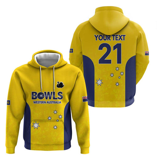 Western Australia Lawn Bowls Custom Hoodie Aussie Minimalist Style - Aussie Hoodie