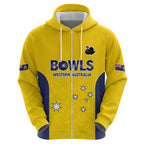 Western Australia Lawn Bowls Custom Hoodie Aussie Minimalist Style - Aussie Hoodie