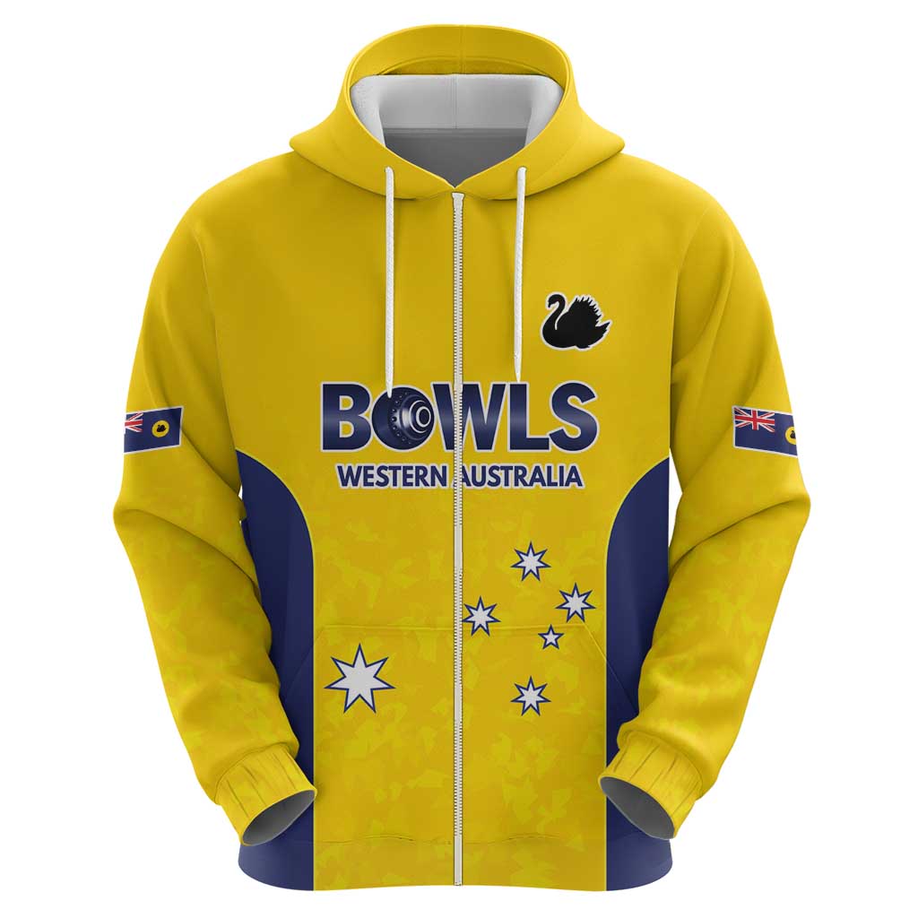 Western Australia Lawn Bowls Custom Hoodie Aussie Minimalist Style - Aussie Hoodie