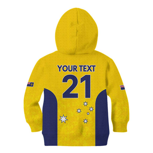 Western Australia Lawn Bowls Custom Kid Hoodie Aussie Minimalist Style - Aussie Hoodie