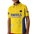 Western Australia Lawn Bowls Custom Kid Polo Shirt Aussie Minimalist Style - Aussie Hoodie