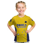 Western Australia Lawn Bowls Custom Kid T Shirt Aussie Minimalist Style - Aussie Hoodie