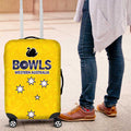 Western Australia Lawn Bowls Luggage Cover Aussie Minimalist Style - Aussie Hoodie