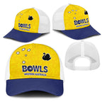Western Australia Lawn Bowls Mesh Trucker Cap Aussie Minimalist Style - Aussie Hoodie