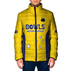Western Australia Lawn Bowls Custom Padded Jacket Aussie Minimalist Style - Aussie Hoodie