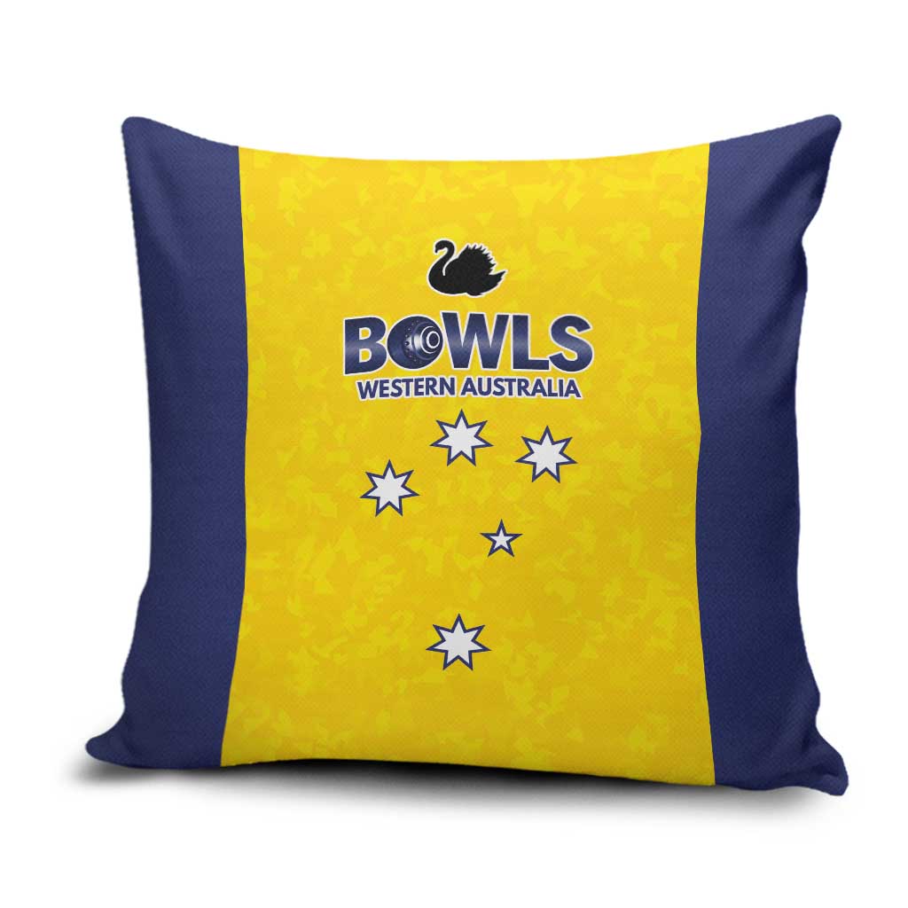 Western Australia Lawn Bowls Pillow Cover Aussie Minimalist Style - Aussie Hoodie